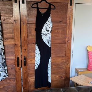 INC brand Tie Dye Maxi Dress Size XL
